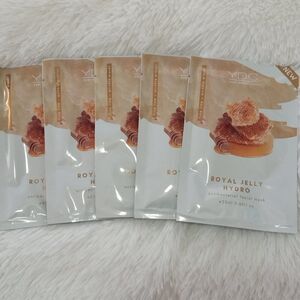 5 Packs - YDC Your Derma Care Royal Jelly Hydro Antibacterial Facial Mask - NEW